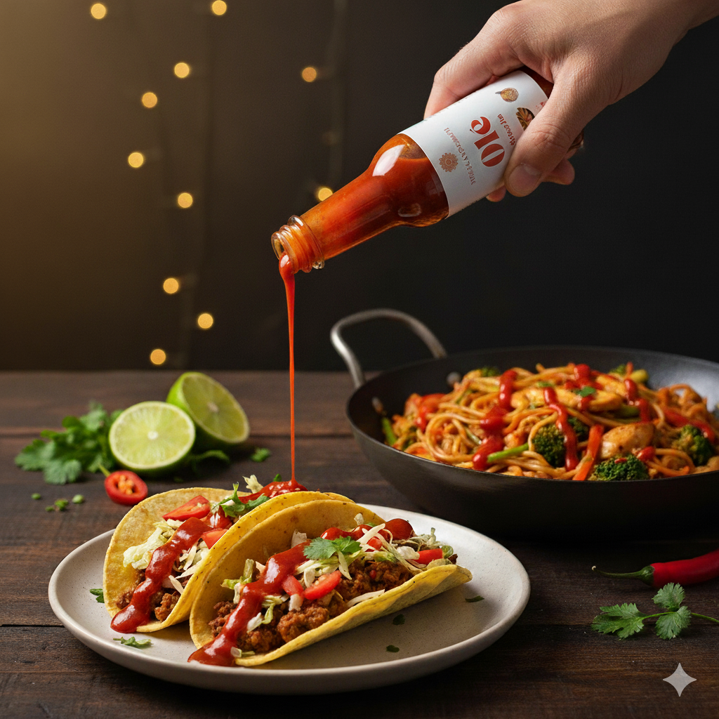 Ole Ramen Eggs - The Flavorsmith Ole Sriracha