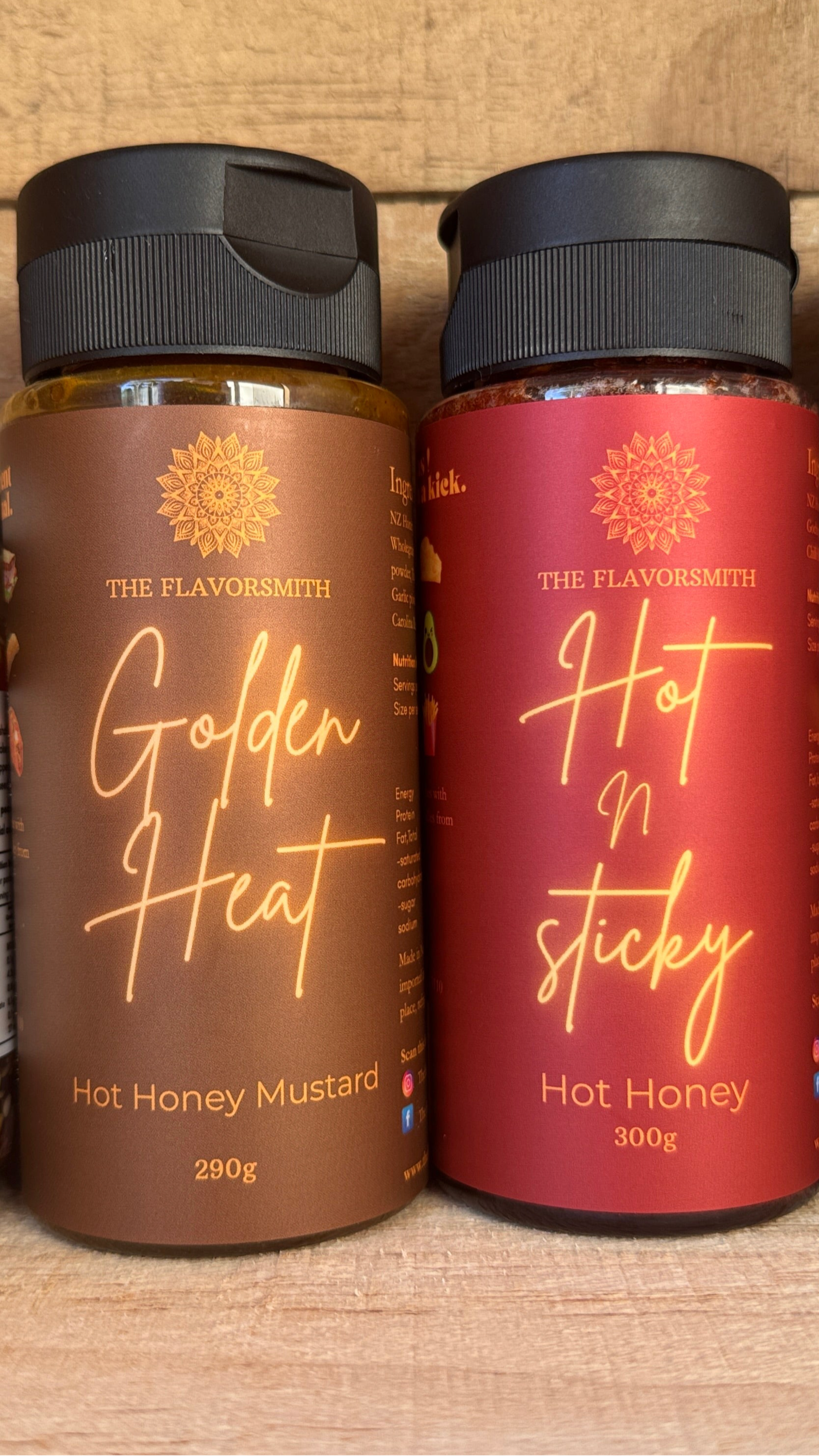 The OG Bundle – Hot Honey & Honey Mustard (Flip-Top Bottles)