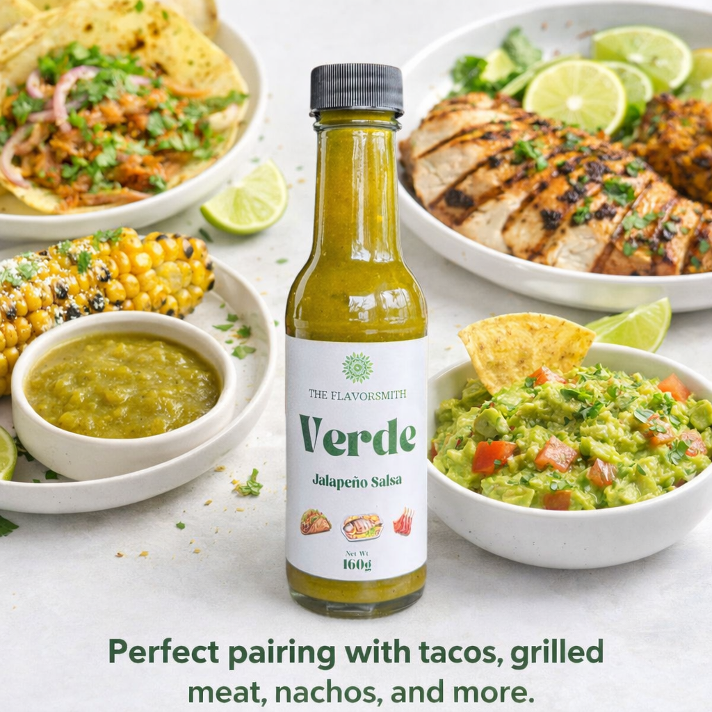 Verde – Fresh, Zesty Green Chilli Sauce