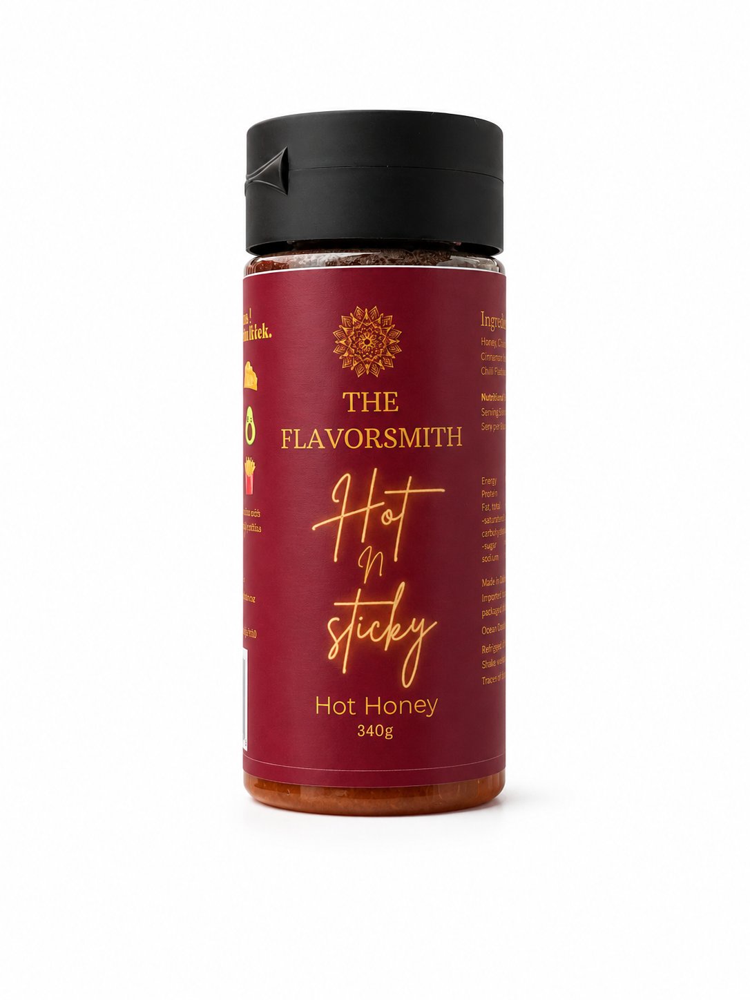 Squeeze bottle - Hot honey 340gm