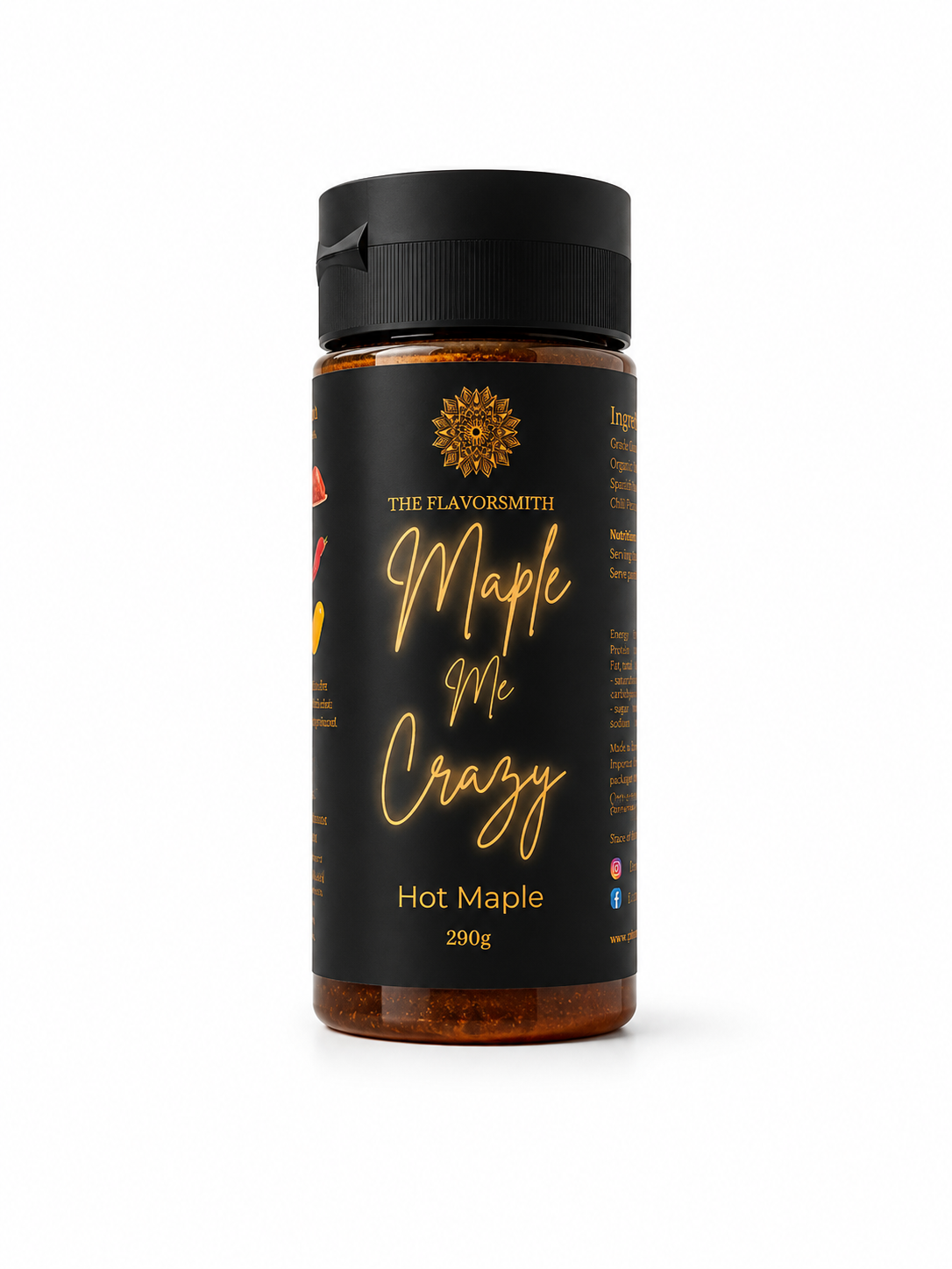 Chipotle maple - hot maple : 290gm