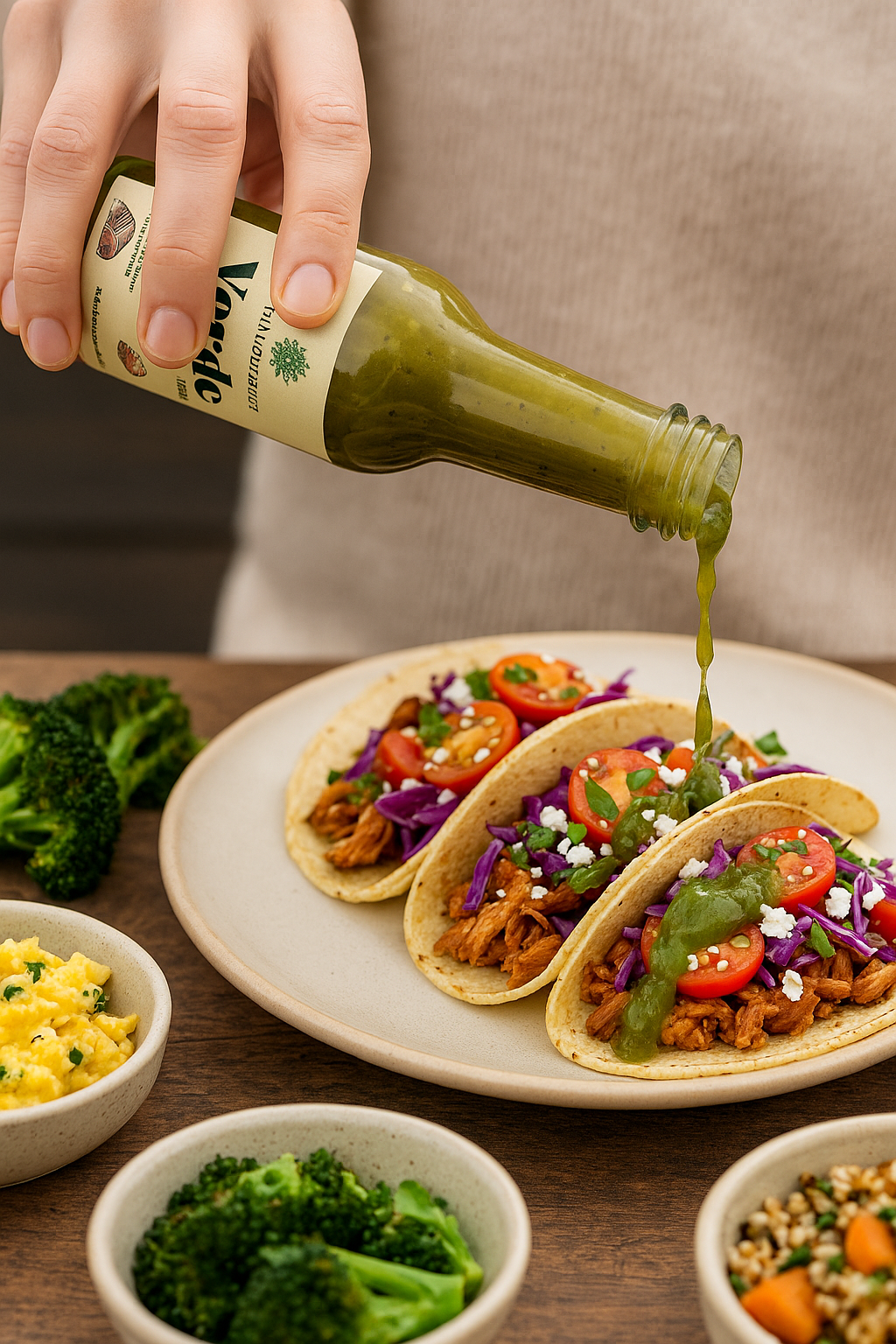 Verde – Fresh, Zesty Green Chilli Sauce