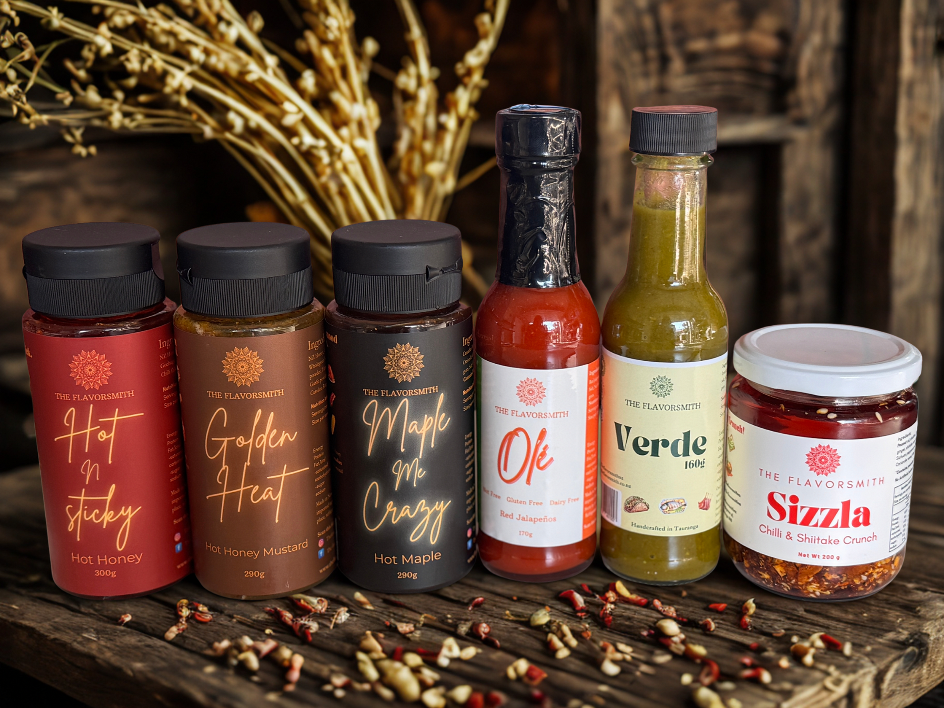 The All sauce range