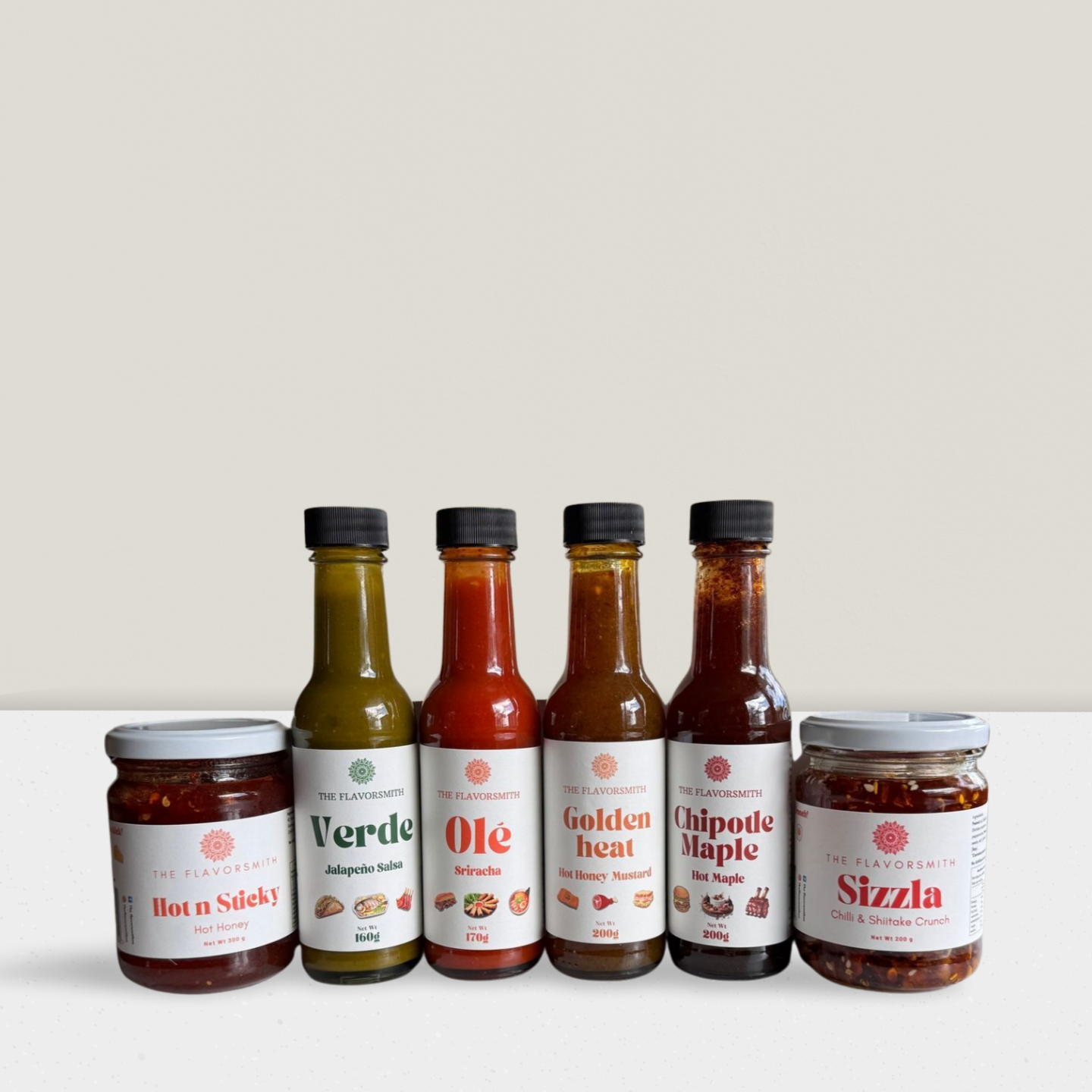 The All sauce range
